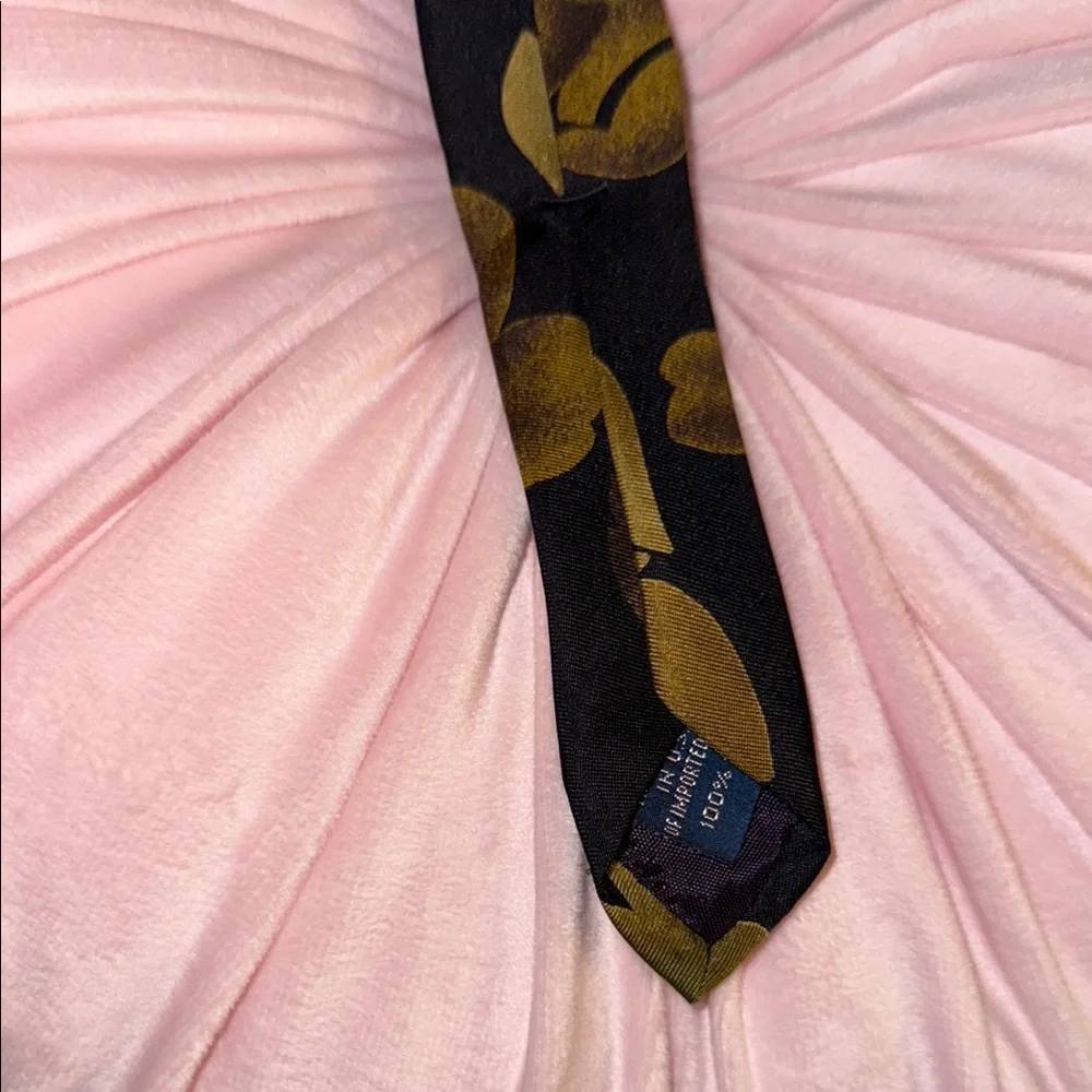 LANDS’ END Direct Merchant Men’s Necktie - 100% Silk Men's Tie - EUC - Picture 6 of 7